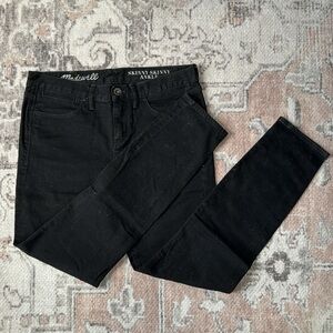 Madewell Skinny Ankle Jeans Black Size 27